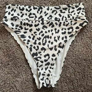 Aerie High Cut Cheeky Bikini Bottom